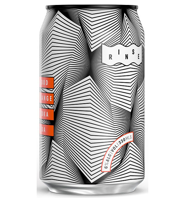 Rinse Blood Orange Vodka 10 Pack Cans 330ml 1 0010737