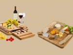 Win this Bamboo Cheese Board Four-Piece Set