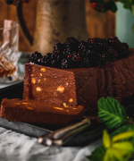 Chocolate Almond Truffle Cake