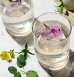 Floral Ice Cubes