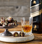 Chocolate-dipped Blue Cheese Stuffed Dates