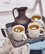 Mushroom & Bacon soup 