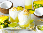 Pina Colada Ice Cream Float