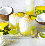 Pina Colada Ice Cream Float