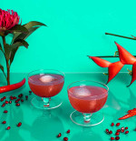 Spicy Pomegranate Sour