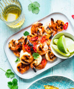 Chilli and Whisky Grilled Prawns