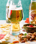 Spicy Prawn Skewers with Chipotle Mayo