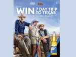 Win a 7 Day Trip To Texas! For You And a Mate