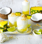  Piña Colada Ice Cream Float