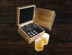 Win this Whisky Stones Set with Crystal Glasses