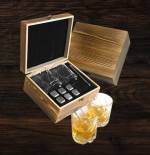 Win this Whisky Stones Set with Crystal Glasses