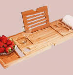Win a Expandable Bamboo Bathtub Tray