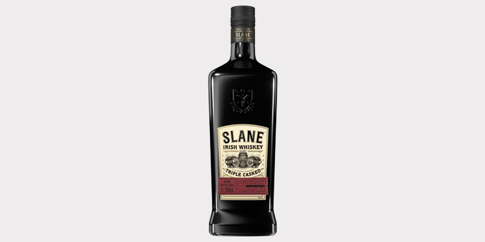 bottle of Slane Irish Whiskey