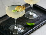 Lemon Basil Martini
