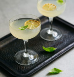 Lemon Basil Martini