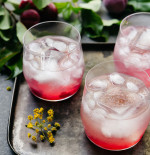 Plum Gin Fizz