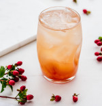 Rhubarb Brandy Sour