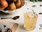 Honey and Pear Whisky Sour