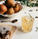 Honey and Pear Whisky Sour