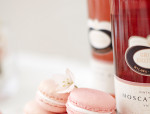 Moscato Rosa Macarons