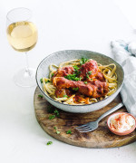 Chicken and Wine Paprikash