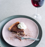 Red Wine and Chocolate Tart 
