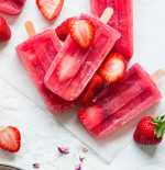 Rosé and Berry Popsicles