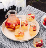 Tequila & Peach Sangria