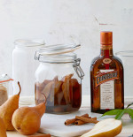Pears in Cointreau