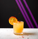 CHILLI AND BURNT ORANGE OLD-FASHIONED