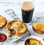 BEEF, BACON AND STOUT PIE