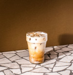 Rum and Coconut Iced Coffee