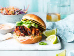 Bourbon Chipotle Chicken Burger