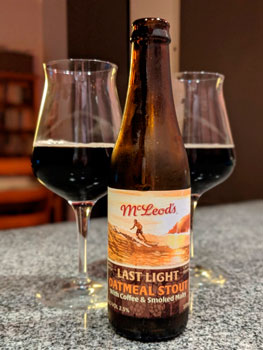 mcleods brewery, beer, gabs, stout